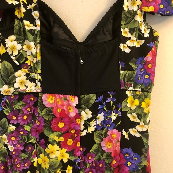 Dolce & Gabbana Floral Midi dress size 42 - Picture 3 of 6